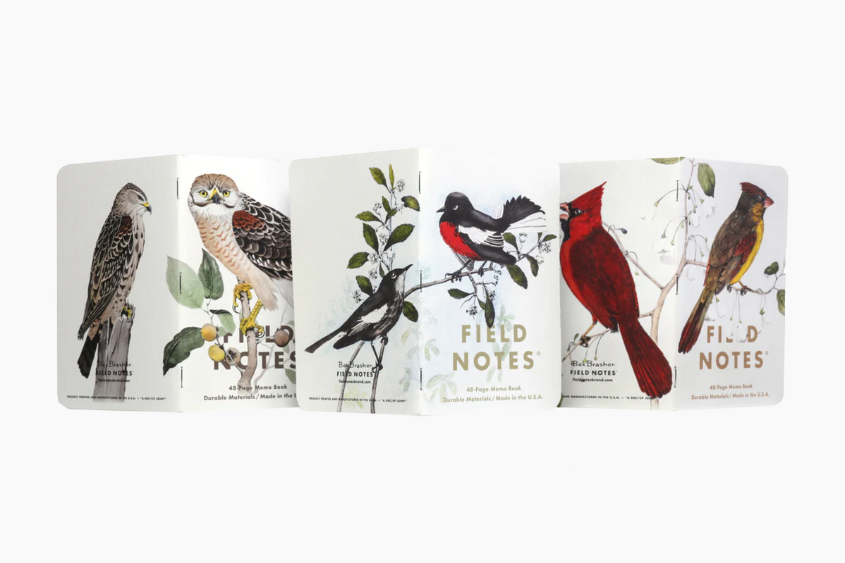 FIELD NOTES Colors Edition Notebooks - Birds & Trees of North America ...