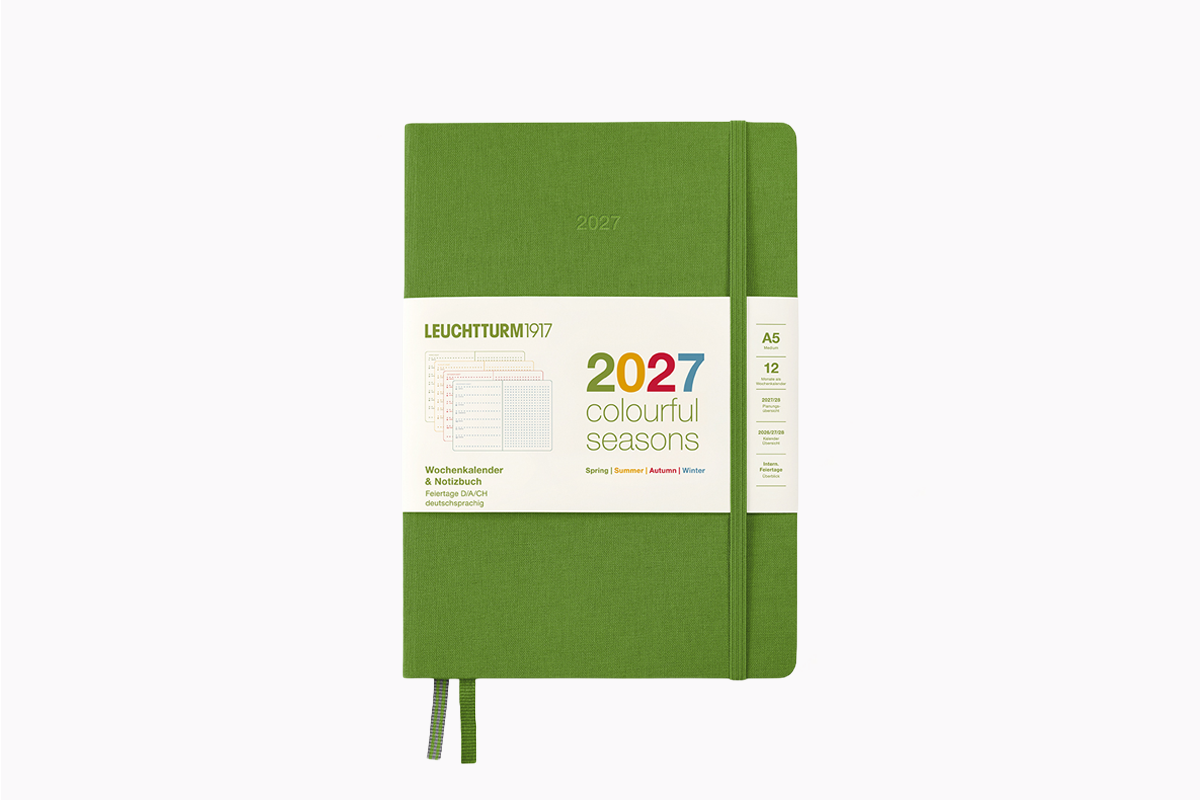 Leuchtturm1917 Colourful Seasons Weekly Planner (A5) - 2027
