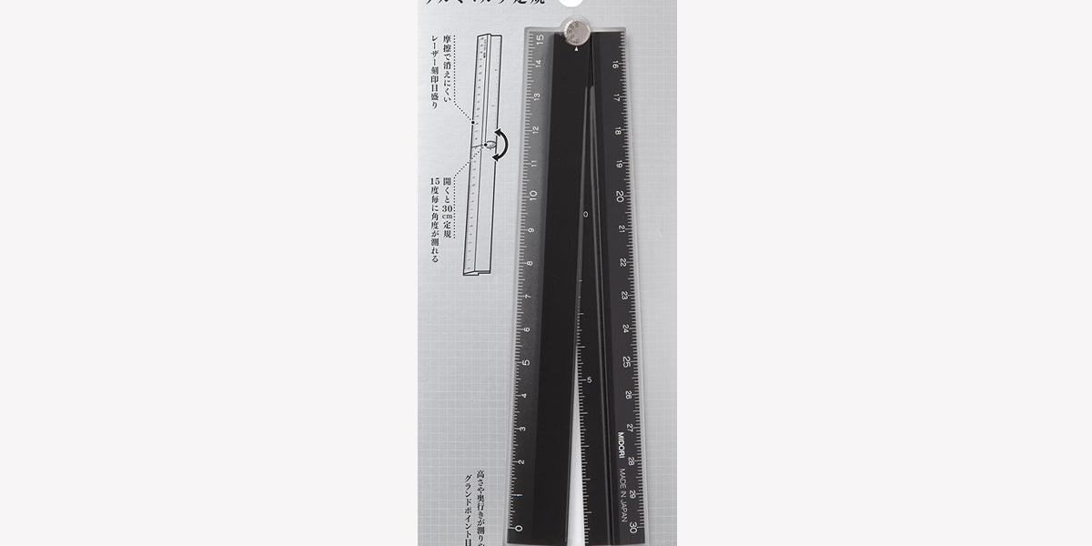 Aluminum Foldable Ruler - 30cm/15cm, Portable Measuring Tool For DIY & Professionals - View #3