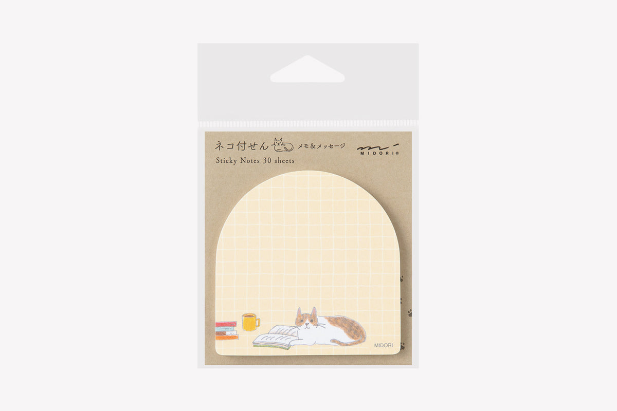 MIDORI Sticky Notes - Book & Cat – Phidon Pens