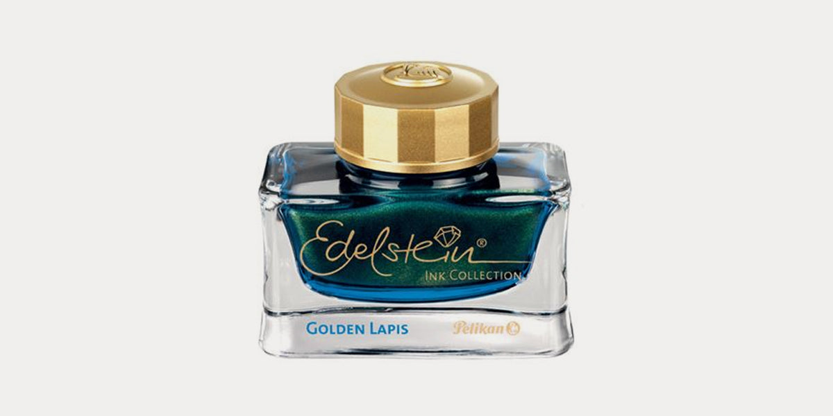 PELIKAN Edelstein Ink (50ml) Golden Lapis Blue – Phidon Pens