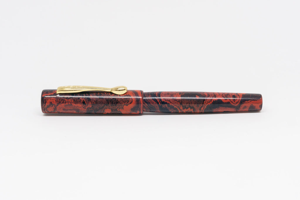 RANGA PENS Model 3 Fountain Pen - Black/Red