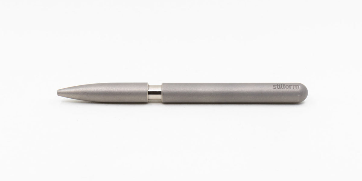STILFORM Pen Titanium Ballpoint Pen - Titanium Matte – Phidon Pens