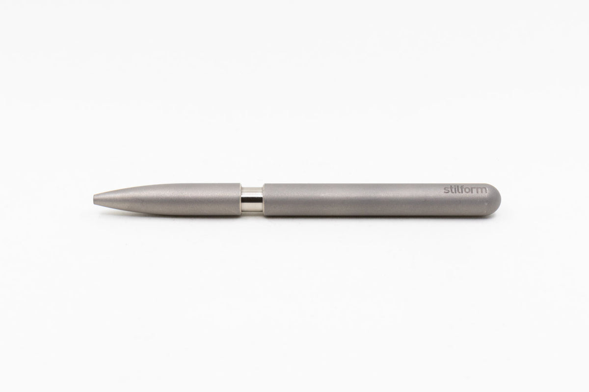 STILFORM Pen Titanium Ballpoint Pen - Titanium Matte – Phidon Pens