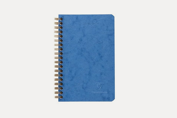 CLAIREFONTAINE Age Bag Wirebound (11x17 cm) Notebook With Pockets - Lined