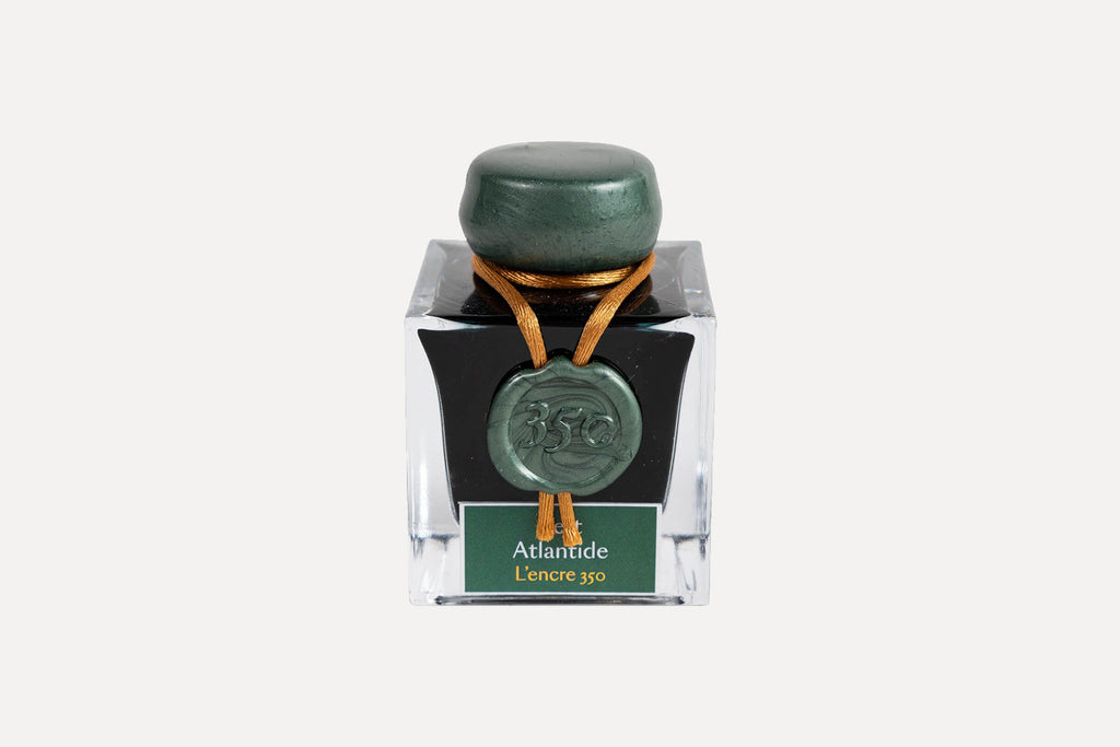 HERBIN 1798 Fountain Pen Ink (50ml) Vert Atlantide – Phidon Pens