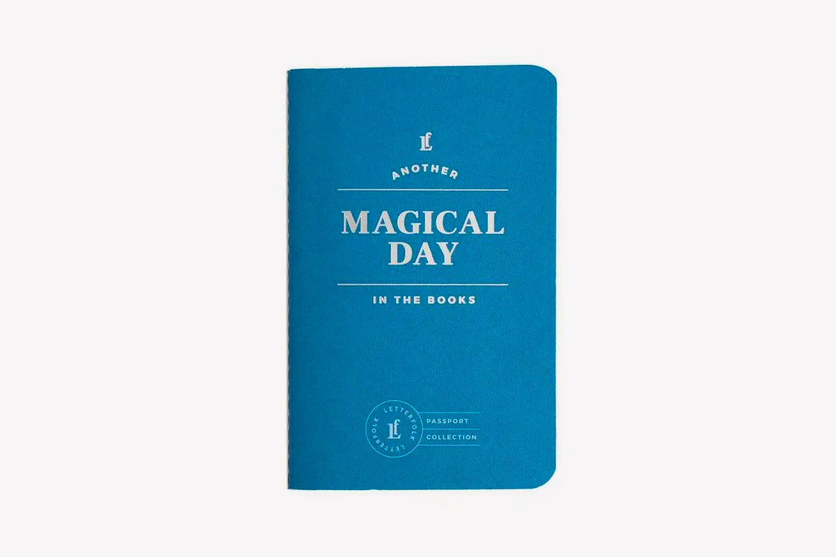 LETTERFOLK Passport Collection Notebook Magical Day Phidon Pens