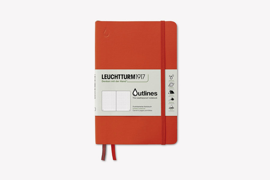 LEUCHTTURM1917 (B6) Softcover Outlines Notebook - Dot Grid – Phidon Pens LEUCHTTURM1917 (B6) Softcover Outlines Notebook - Dot Grid – Phidon Pens