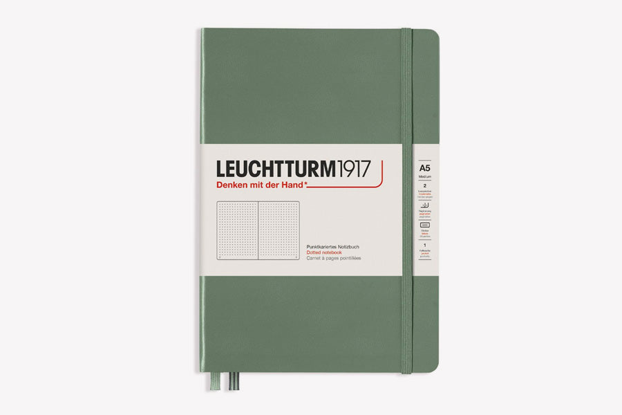 Leuchtturm Address Book - Medium (A5) Hardcover – Paper and Grace