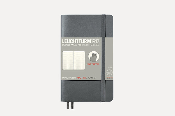 Leuchtturm1917 A6 Pocket Softcover Dotted Notebook - Navy