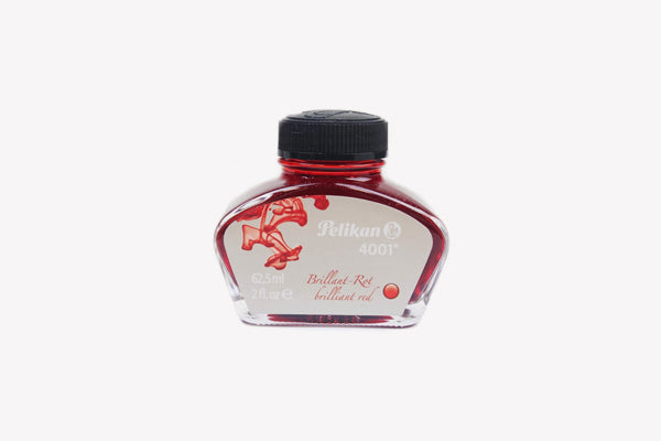 PELIKAN 4001 Bottled Ink Brilliant Red – Phidon Pens