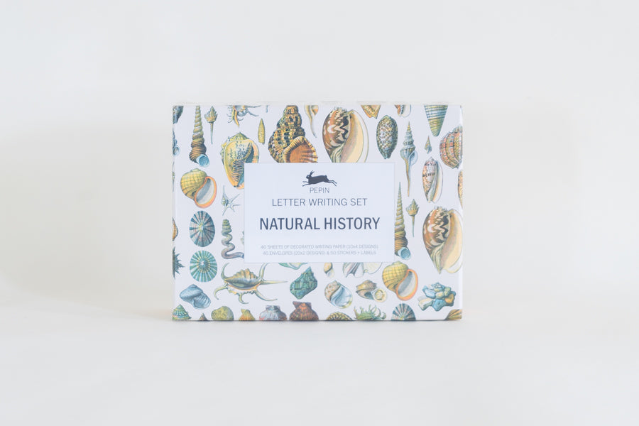 PEPIN PRESS Letter Writing Set Natural History Phidon Pens
